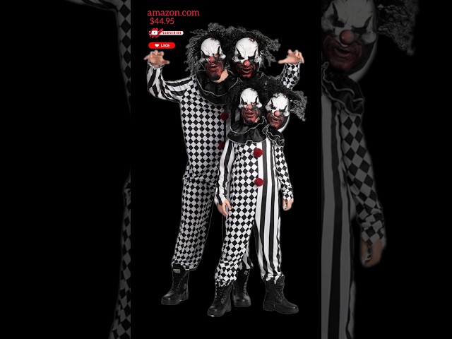 Vídeo relacionado con Morph Disfraz Asesino de Película de Terror, Traje de Halloween Espeluznante para Adultos, Ropa de Disfraz, XL