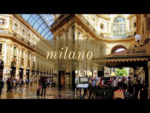 Galeria Vittorio Emanuele II e Duomo di Milano / Itália