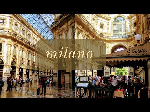 Galleria Vittorio Emanuele II & Duomo di Milano / Italy Video