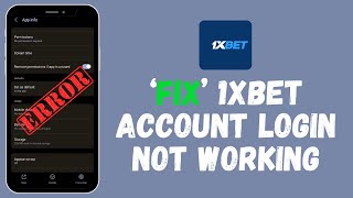 How To Fix 1XBET Login Not Working | 1xBet Login Error 2026 (Solved)