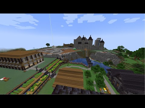 EPIC FROG BATTLE: Surviving Castle with GF in Minecraft!
