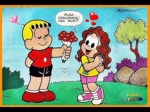 Franjinha - É duro ser tímido - Gibis Quadrinhos Turma da Mônica