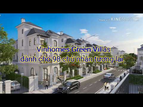 Hé lộ hình ảnh 98 căn biệt thự Vinhomes Green Villas bàn giao năm 2020