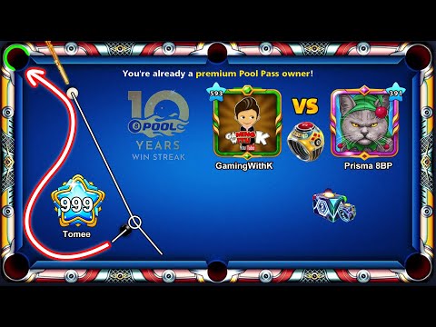 ME vs Prisma 8BP - Tomee Level 999 - 10 Years Winstreak + Havana Championship - Bismuth Cue Level 27