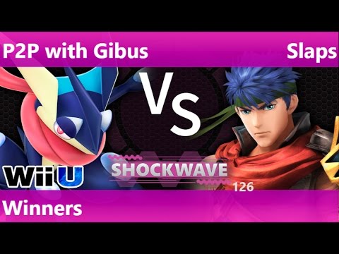 SW 126 - P2P with Gibus (Greninja) vs SWG | Slaps (Ike) Winners - Smash 4