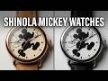 Comparing The Shinola Disney Mickey Mouse Silhouette Runwell Watches