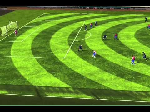 FIFA 14 IOS: Curved long-shot goal!