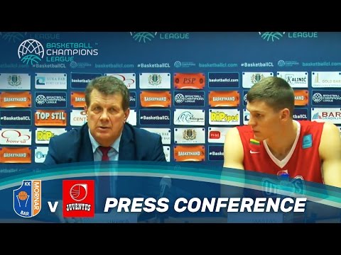 KK Mornar v Juventus Utena - Press Conference - Basketball Champions League