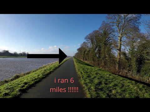 Solo 6 Mile Run Deeside - North Wales