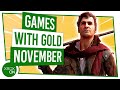 Xbox Games With Gold | November 2019