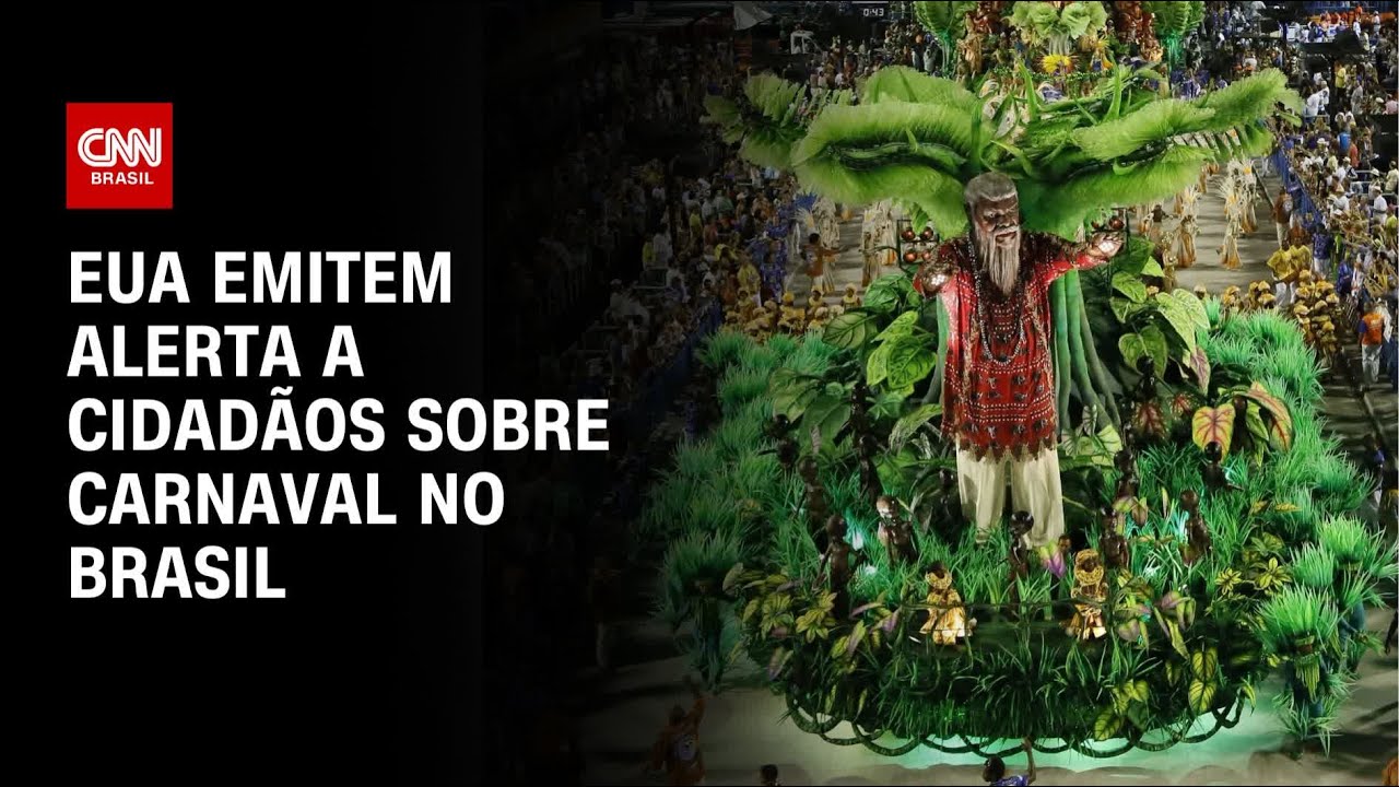 EUA emitem alerta a cidadãos sobre Carnaval no Brasil | CNN 360º