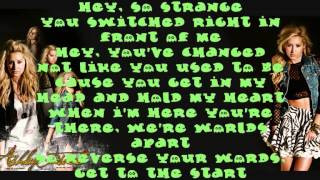 Ashley Tisdale - Switch - Lyrics