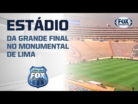 O ESTÁDIO DA GRANDE FINAL! Fernando Caetano traz as informações direto do Monumental de Lima