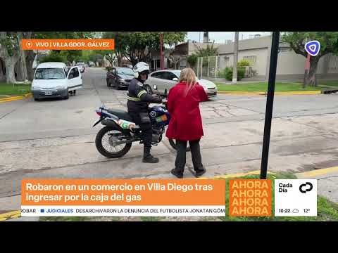 Boqueteros ingresaron a un local de Villa Gobernador Gálvez
