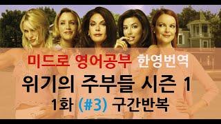 (위기의 주부들 season1 #3) Learn English w/Desperate Housewives 미드영어 미드 영어회화 미드영어공부 영어공부혼자하기