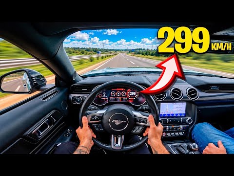 BUSQUEI O MUSTANG DE 750HP !! 🚀 * acelerei tudo pela primeira vez * 