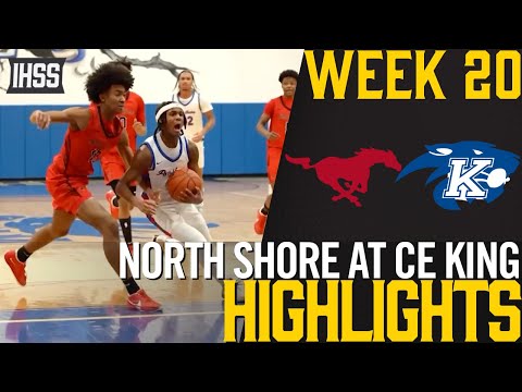 CE King vs. North Shore: High School Basketball Highlights
