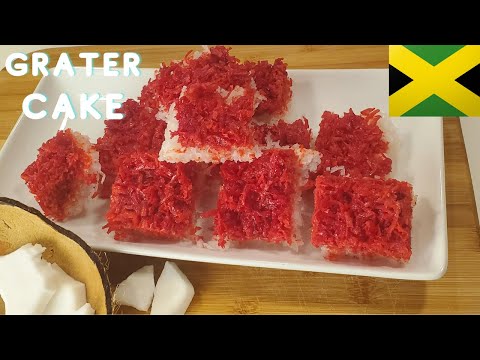 HOW TO MAKE JAMAICAN GRATER CAKE || SUGAR CAKE|| SHANI' SKITCHEN KREATIONS.