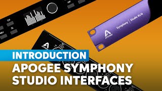 Video thumbnail for Apogee Symphony Studio Interface Introduction & Demo: Atmos, Immersive Sound & Beyond by Sweetwater Soundcheck