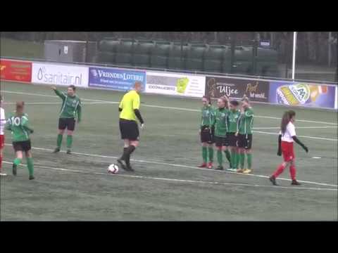 3 goals BVV VR1 tegen Heerenveense Boys VR1 02 02 2019