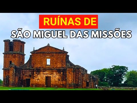 RUÍNAS DE SÃO MIGUEL DAS MISSÕES – RS 🏛️✨ SÍTIO ARQUEOLÓGICO DE SÃO MIGUEL ARCANJO 🌎⛪🗿