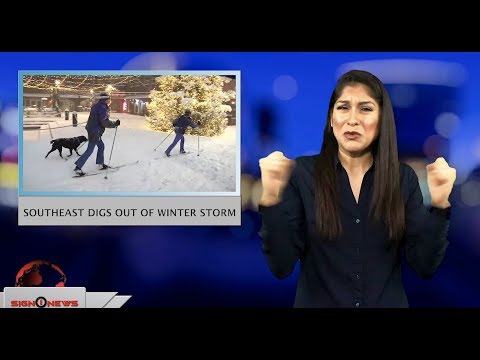 Southeast digs out of winter storm (ASL - 12.10.18)