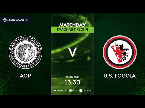 AFL21. Euroleague C. Day 8. AOP - U.S. Foggia