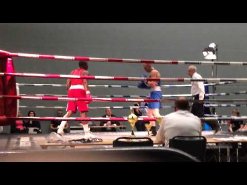 Rasmus Broman VS Clarence Goyram Varberg Fight Night 2014 Rond2