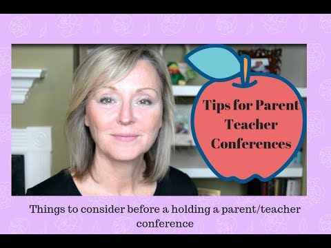 Parent Teacher Conference tips for Preschool/Daycare