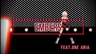 TSUBAKI - EMBERS / feat.ONE ARIA MV 【MMDダンス】