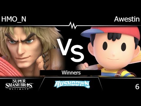 Rushdown 6 - HMO_N (Ken) vs FX | Awestin (Ness) Winners - SSBU