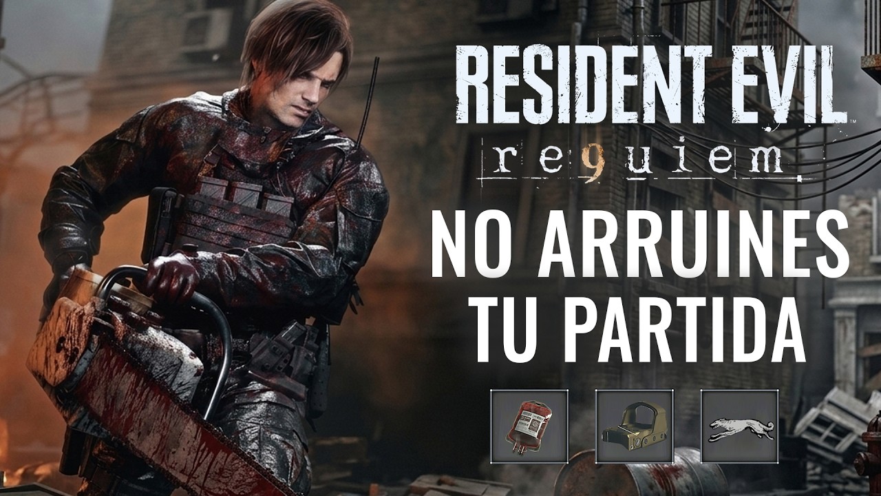 RESIDENT EVIL 9 REQUIEM - NO COMETAS ESTOS ERRORES QUE ARRUINAN TU PARTIDA