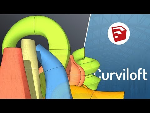 [SketchUp] Organsiche Formen mit Curviloft | Tutorial