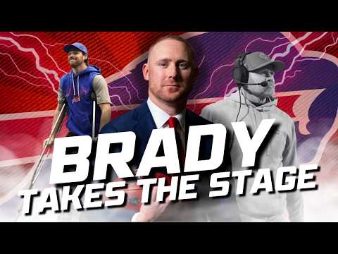 Joe Brady takes CENTER STAGE for the BILLS + JOSH ALLEN on SURGERY, McDermott & DIRECTION in Buffalo