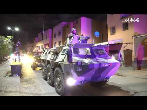 الجيش ينشر قواته في شوارع مراكش لفرض الحجر الصحي