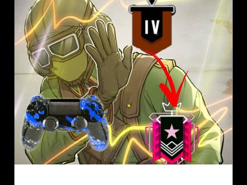 THE BEST CONTROLLER PLAYER: PS4 Ranked Highlights - Rainbow Six Siege Console Gameplay