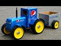 How To Make A Tractor With Matchbox How To Make A Car How To Make A Tractor Project