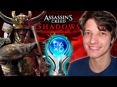 O CAMINHO DA PLATINA DO SAMURAI (ASSASSIN'S CREED: SHADOWS) - REVI PLATINA