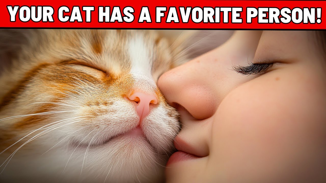 Yes! Your Cat Has a Favorite Person! (7 Signs It's YOU!)