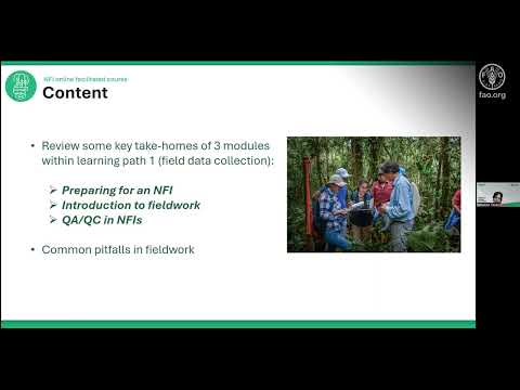 Aspectos destacados del Itinerario de aprendizaje: Recopilación de datos de campo