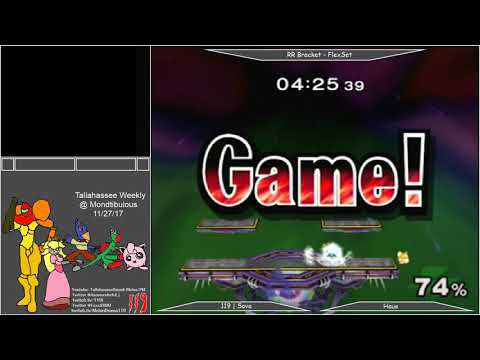 Mondtibulous11/27 - MeleeSingles - 119 | Save (Sheik) Vs. KenElite (Fox) - RRBracket