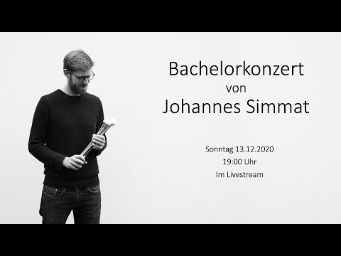 Bachelorkonzert Johannes Simmat