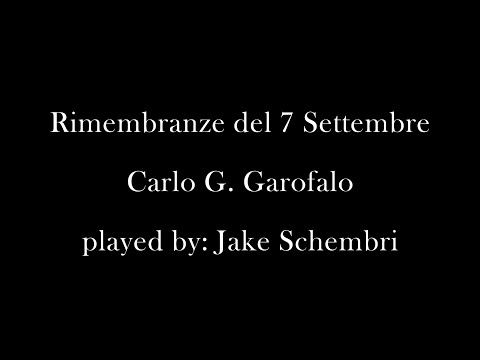 Rimembranze del 7 Settembre | Piano