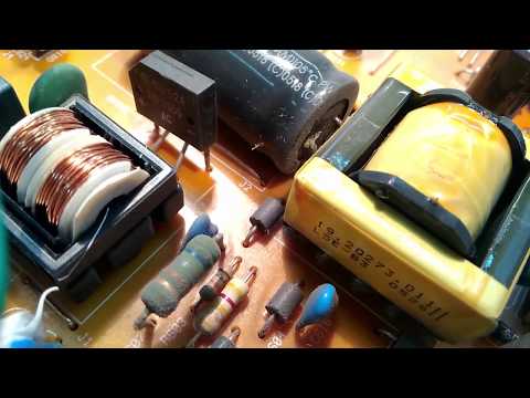 Вздулись конденсаторы в мониторе BenQ