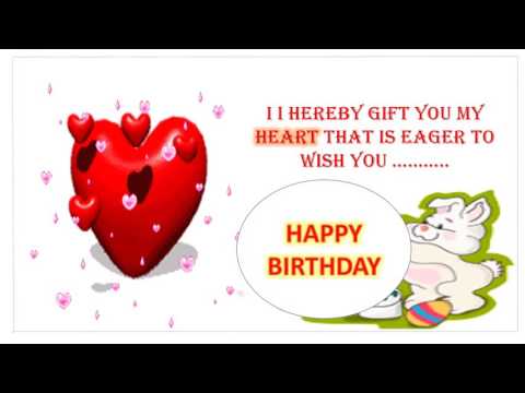Sweet Cute Happy Birthday Wishes For Girlfriend Musical