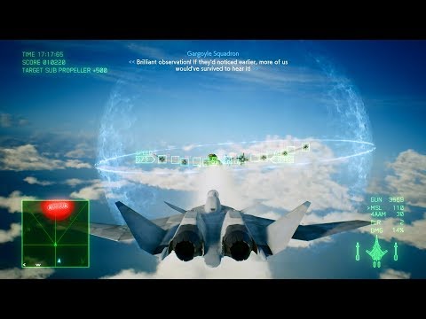 Ace Combat 7: Skies Unknown (X-02S Strike Wyvern) Mission 3 l Two-pronged Strategy |_ T )