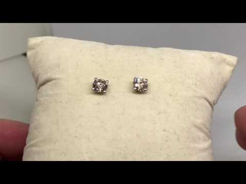 #ebay Diamant Solitär Ohrstecker