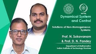 Solutions of Non-Homogeneous Systems