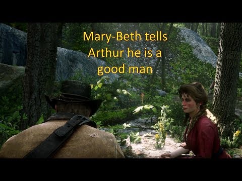 Red Dead Redemption 2: Mary-Beth tells Arthur he is a good man
