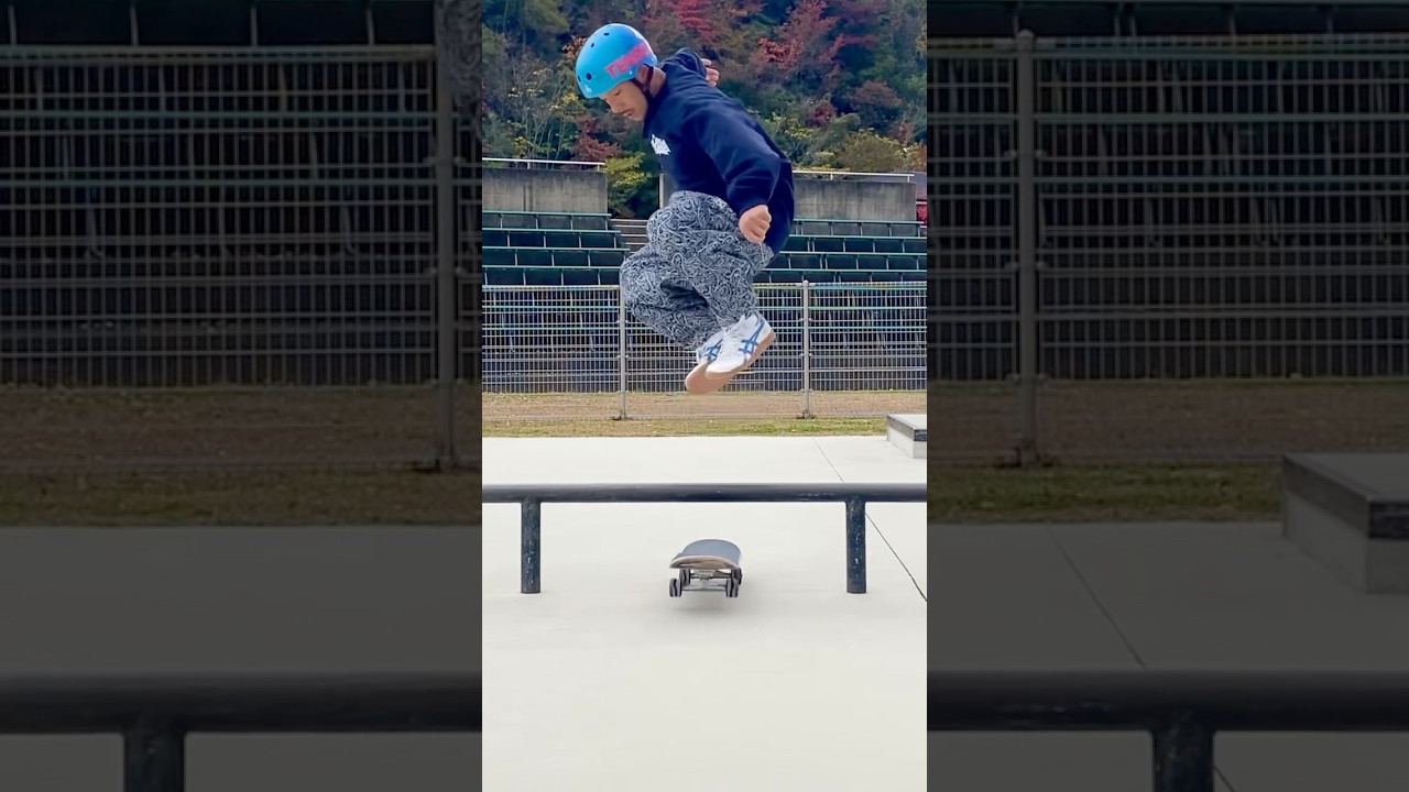 オーリーより大事な基礎です。 #スケボー #skateboarding